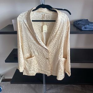 Boutique silk blazer!